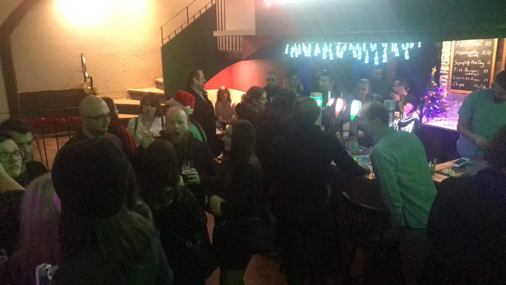 Crowd at a themed party night